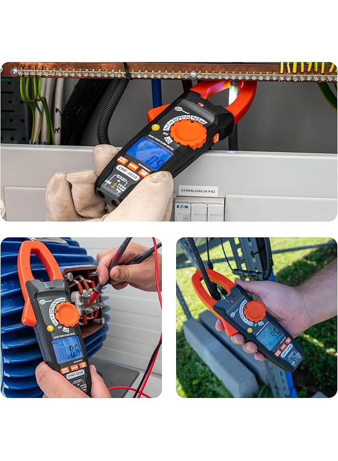 Generic Cmp-1010 Digital Clamp Meter 1000 A, Ac/Dc Current, Ac/Dc Voltage, Low Z, Resistance, Frequency, Capacity  - Image 3