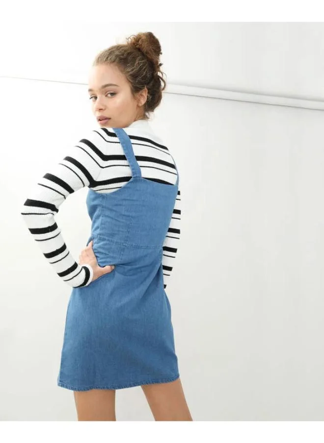 Pimkie Denim Knitted Dress