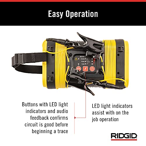 RIDGID 21898 SeekTech ST-305 Line Transmitter, Line Tracer and Underground Line Locator,Yellow,Small - Image 5
