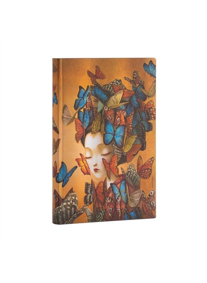 Madame Butterfly Esprit de Lacombe Maxi Dot Grid Journal - Paperback