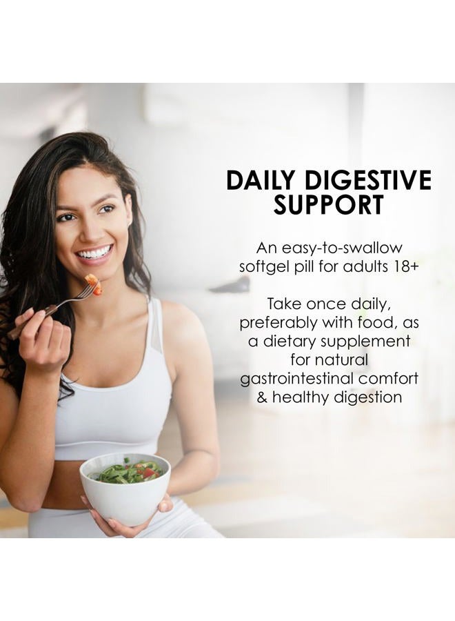 Mason Natural Peppermint Oil 50 mg Enteric Coated - Natural Gastrointestinal Comfort, Supports a Healthy Gut, Bowel Soothing Dietary Supplement, 90 Softgels. - Image 3