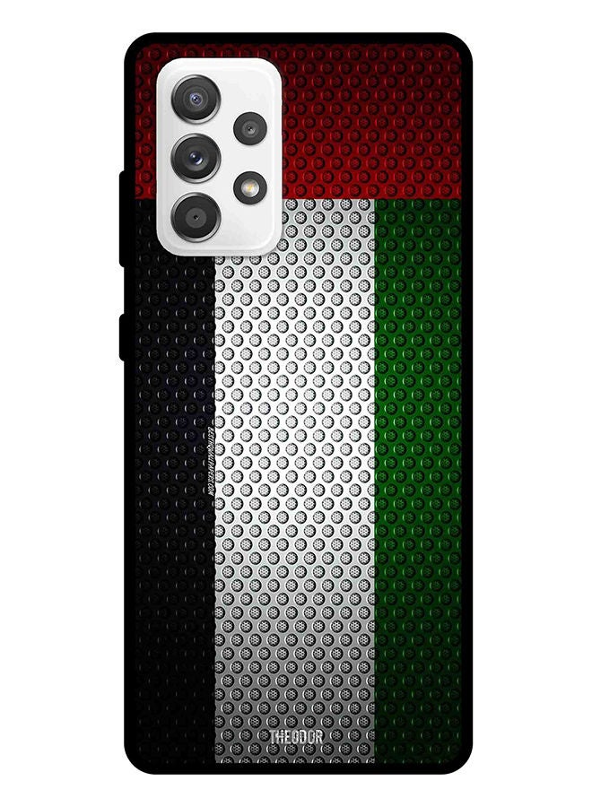 Theodor Protective Case Cover For Samsung Galaxy A52s uae flag - Image 1