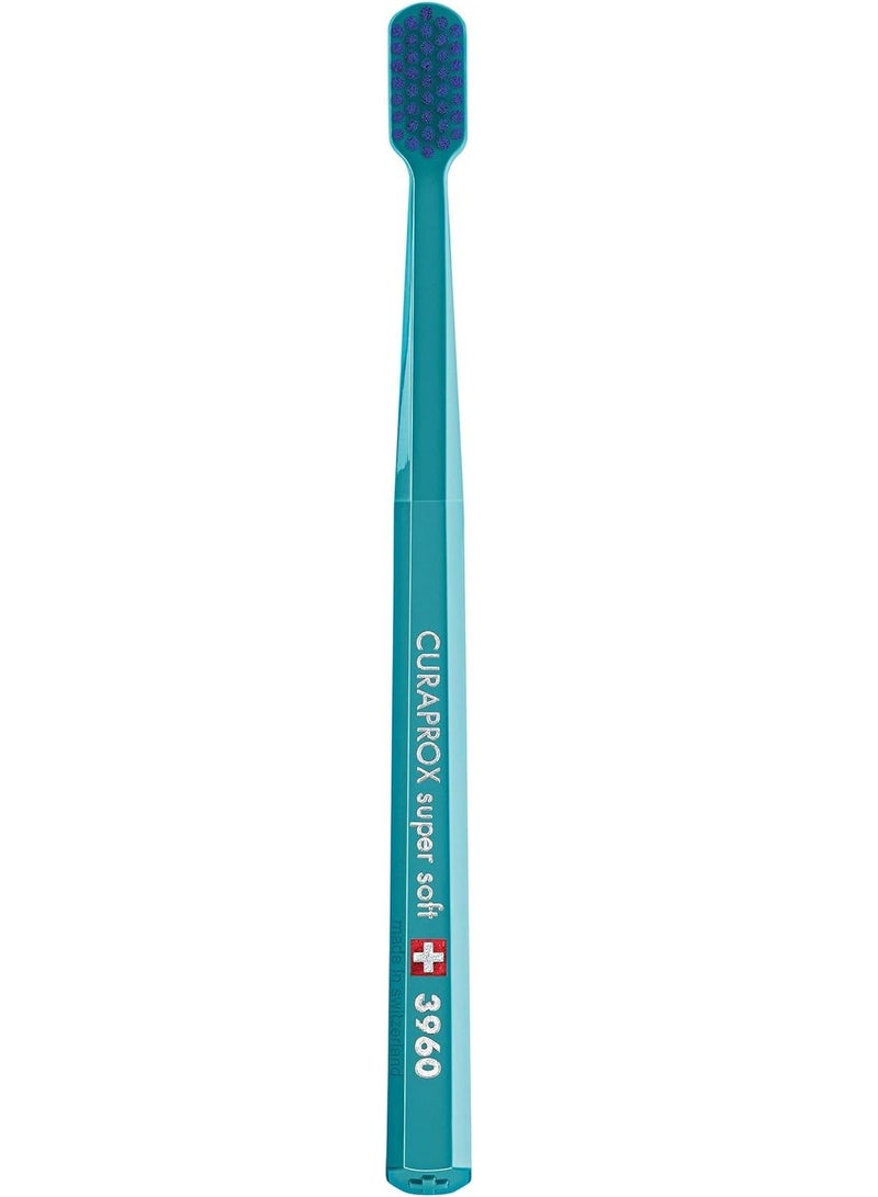 CURAPROX Toothbrush CS 3960 Super Soft - Super Soft Toothbrush for adults with 3960 CUREN® Bristles - Manual Toothbrush Multicolor - Image 1
