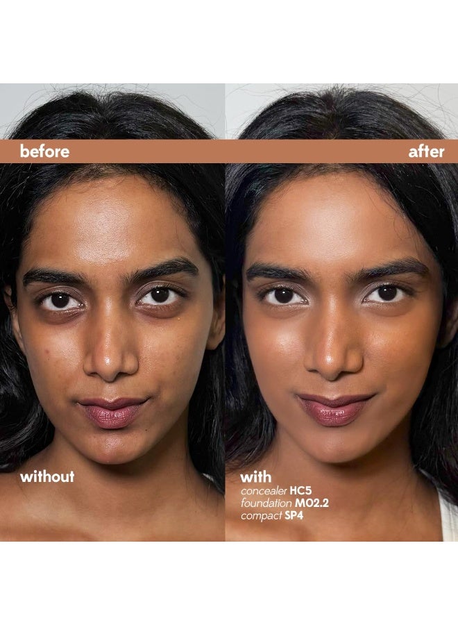 RUBY'S ORGANICS Liquid Foundation For Face Makeup - Waterproof,Full Coverage Blendable,Long Lasting,Matte Finish And Poreless,Normal To Oily Skin,Vegan,Paraben And Silicon-Free,Shade M02.2,30 Ml - Image 2