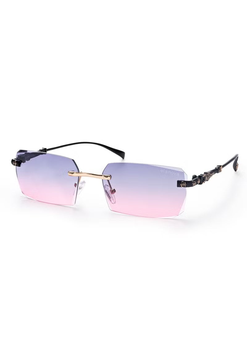 Elanova New Rimless Fashion Trend Sunglasses Personalized Sunglasses UV Protection Unisex - Image 1