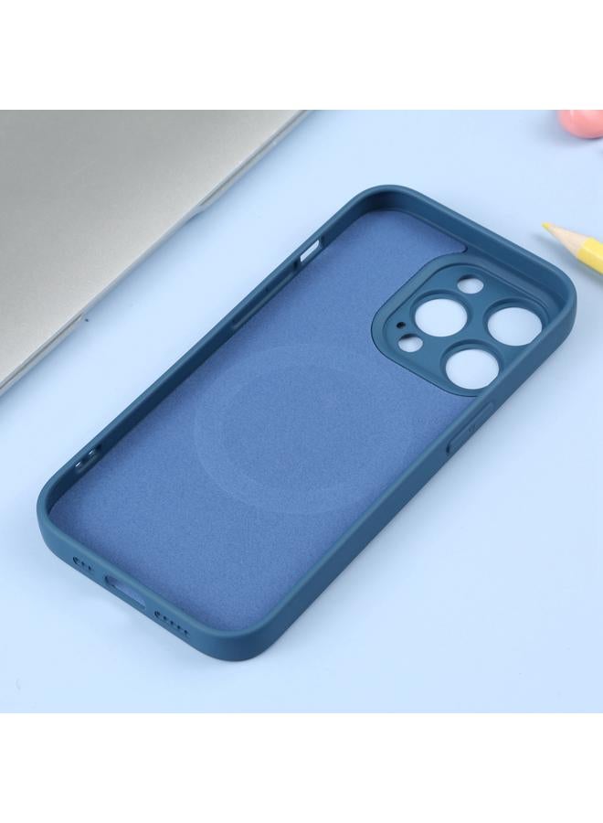 اس-توب جراب هاتف ماج سيف من السيليكون السائل لهاتف iPhone 16 Pro - Image 4