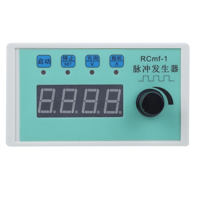 Pulse Generator: ABS Material, Large HD Display, Precise Speed Adjustment - Stepless 0-1000 Rpm Control, ACC Acceleration Setting - Servo & Stepper Motor Controller for Industrial Motor Regulation - Image 1