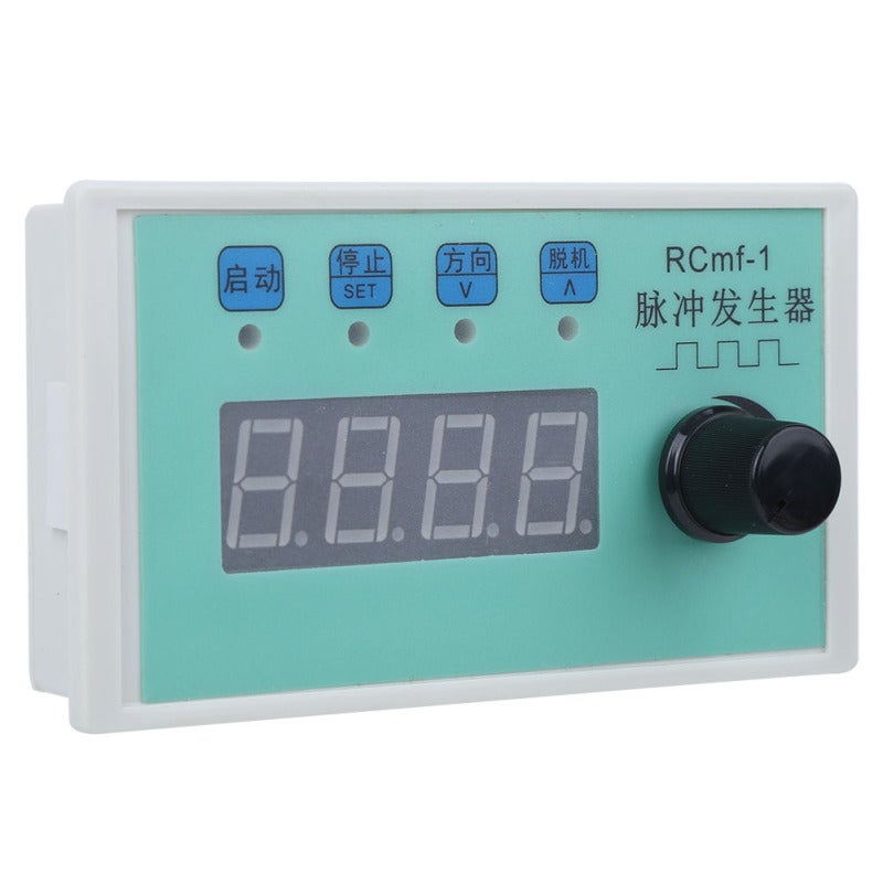 Pulse Generator: ABS Material, Large HD Display, Precise Speed Adjustment - Stepless 0-1000 Rpm Control, ACC Acceleration Setting - Servo & Stepper Motor Controller for Industrial Motor Regulation - Image 3
