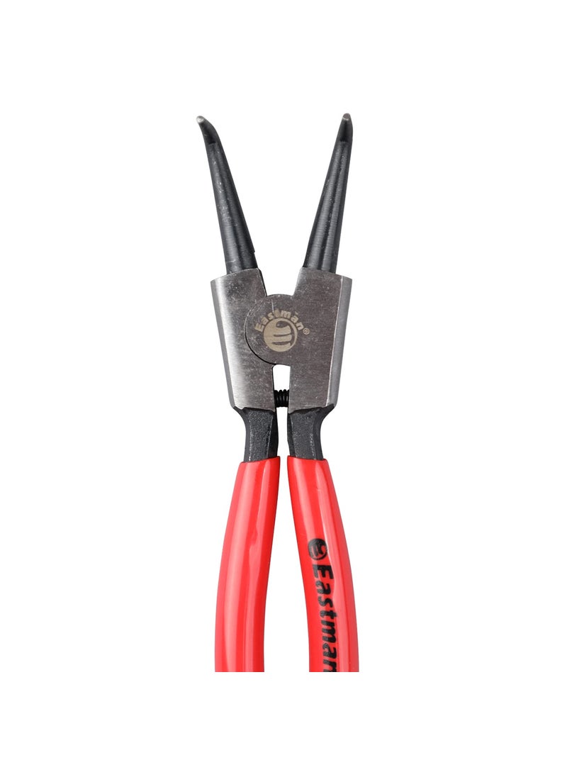 Eastman Eastman Circlip Plier Set Of 1Pcs 9225 Mm External Straight Alloy Steel Hardened And Tempered Red Colour E2032 C  - Image 5