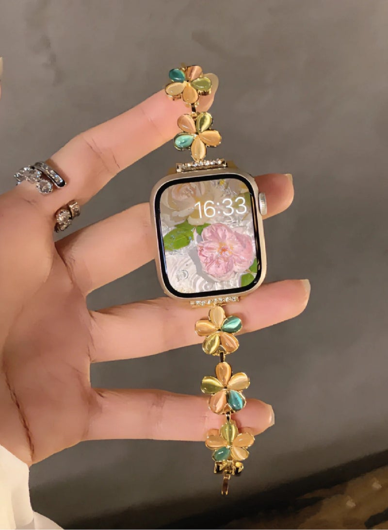 إبميني High End Niche Metal Diamond Strap38/40/41mm - Image 2