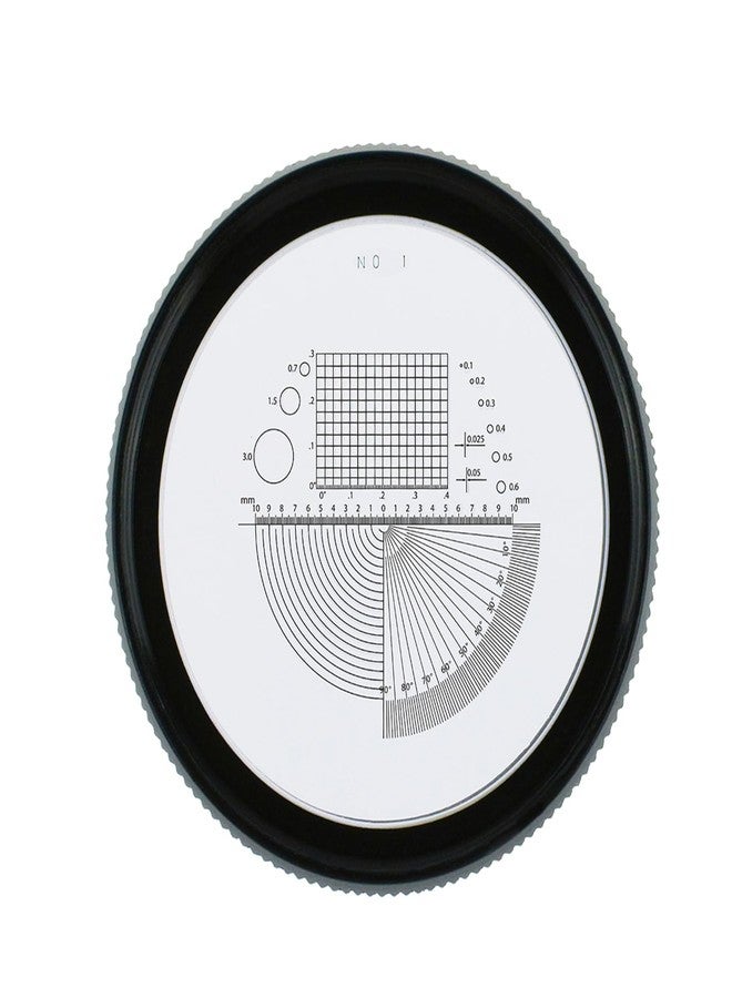 DANOPLUS Magnifying Glass 10X Jewelers Loupe with Scale Magnification, Loupe Magnifier with Scale Chart, 8 LED Lights 25mm Field of View, Jewelry Magnifying for Gem, Coin, Stamp, Watch Repair Jewelers Tool - Image 4
