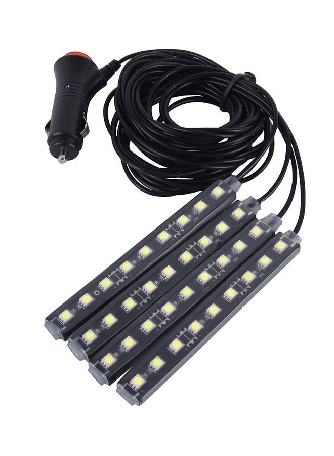 MUNTAQI 4-In-1 4.5W DC 12V 36 SMD-5050-LEDs RGB Car Interior Floor Decoration Atmosphere Neon Light Lamp - Image 1
