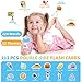 Hsxfl Kids Toddler Talking Flash Cards with 224 Sight WordsMontessori ToysSpeech TherapyAutism Sensory ToysLearning Educational Gifts for Age 2 3 4 5 Years Old Boys and Girls Pink - Image 4