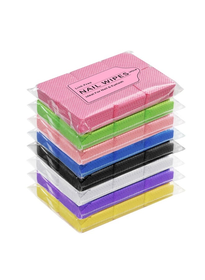 Ucanbe Magic Nail Polish Remover Wipes – Lint-Free Cotton Pads for Nail & Eyelash Glue, Salon-Quality Nail Art Cleaning Cloths - Image 2