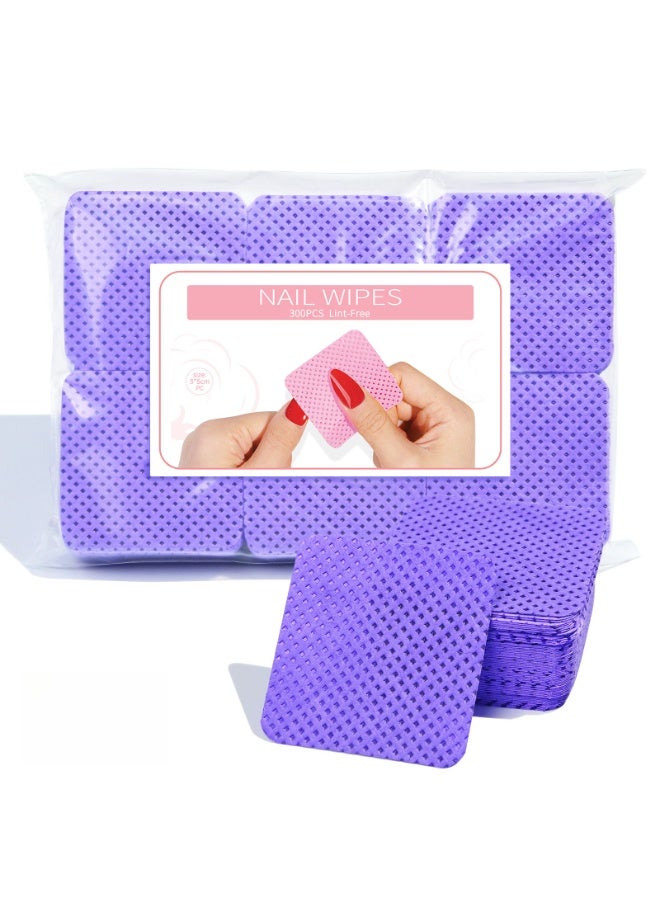 Ucanbe Magic Nail Polish Remover Wipes – Lint-Free Cotton Pads for Nail & Eyelash Glue, Salon-Quality Nail Art Cleaning Cloths - Image 5