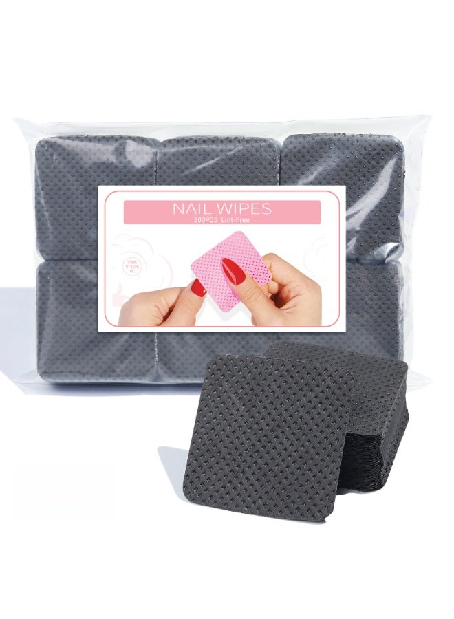 Ucanbe Magic Nail Polish Remover Wipes – Lint-Free Cotton Pads for Nail & Eyelash Glue, Salon-Quality Nail Art Cleaning Cloths - Image 3