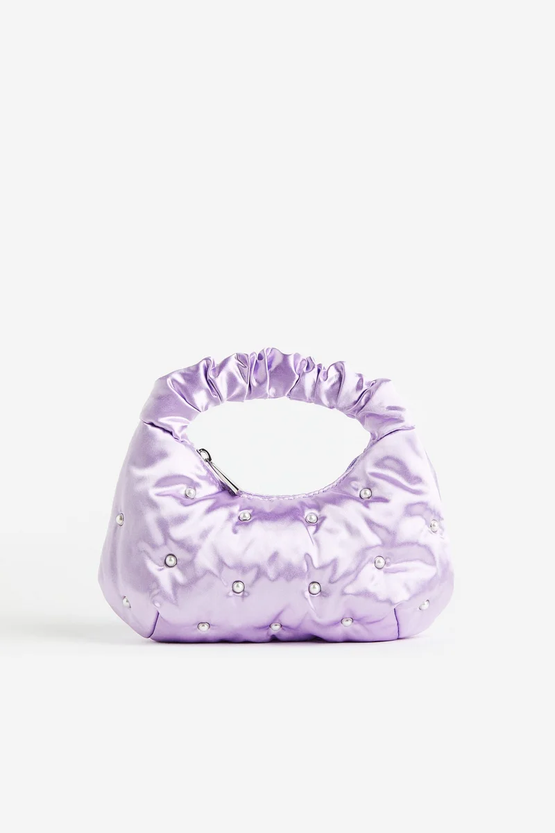 H&M Beaded satin mini bag