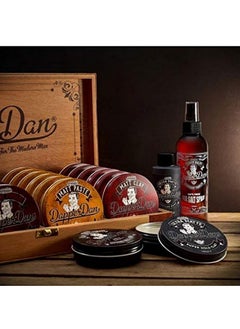 Dapper Dan Dapper Dan Nourishing Beard Balm, Blend of Essential Oils And Waxes to Shape, Style and Nourish Moustaches and Beard, Vanilla and Raspberry Scent, 1 x 50ml  - Image 5
