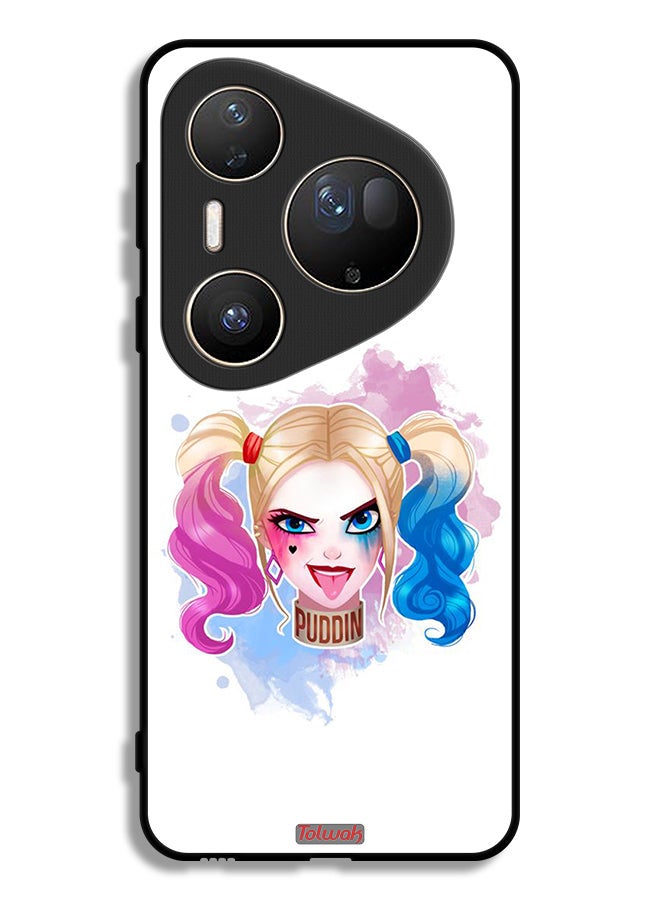 Tolwak Huawei Pura 80 Ultra Protective Case Cover Harley Quinn Art - Image 1