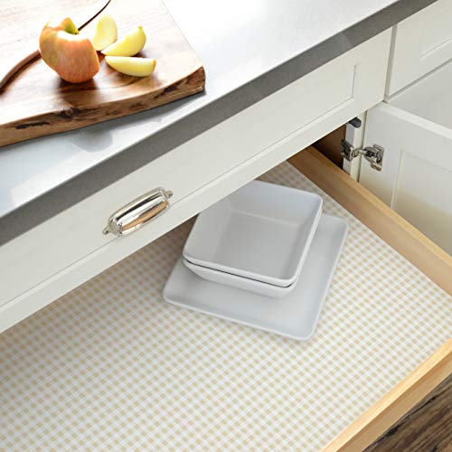Con-Tact Brand Creative Covering Self-Adhesive Shelf and Drawer Liner, 18-Inches by 9-Feet, Khaki Plaid - Image 5