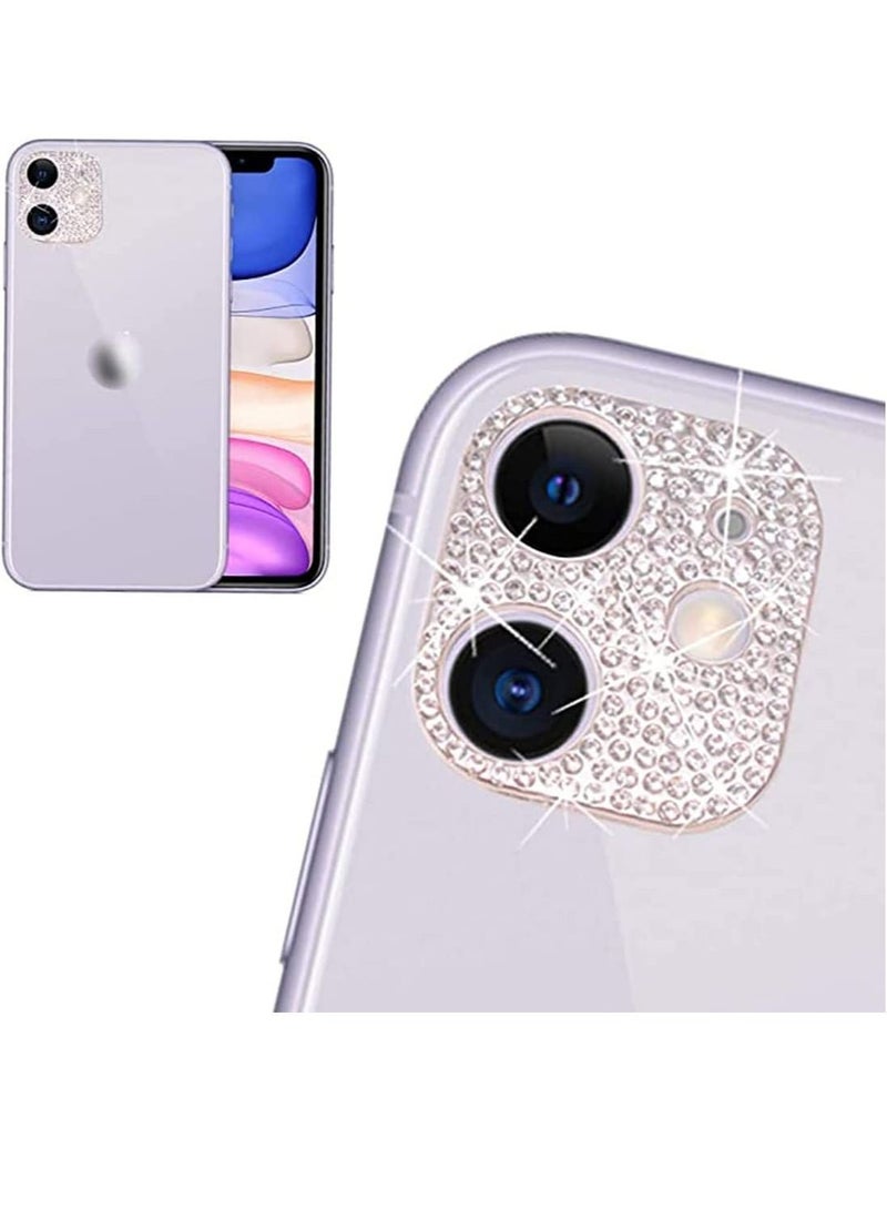 Y&D iPhone 11 Rear Camera Decorative 3D Bling Diamond Lens