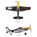 RoofWorld RC Plane 4 Channel Remote Control Airplane Ready to Fly P51D Mustang RC Airplane Easy Control for Beginners Adults - Image 2