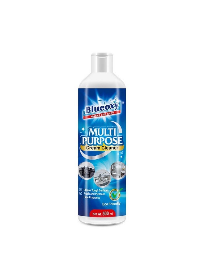 Generic BLUEOXY Multi Purpose Cream Cleaner | Used for Ceramic Tiles Sinks Washrooms Kitchen Hard Surfaces Cleaner | 500 Ml  - Image 1