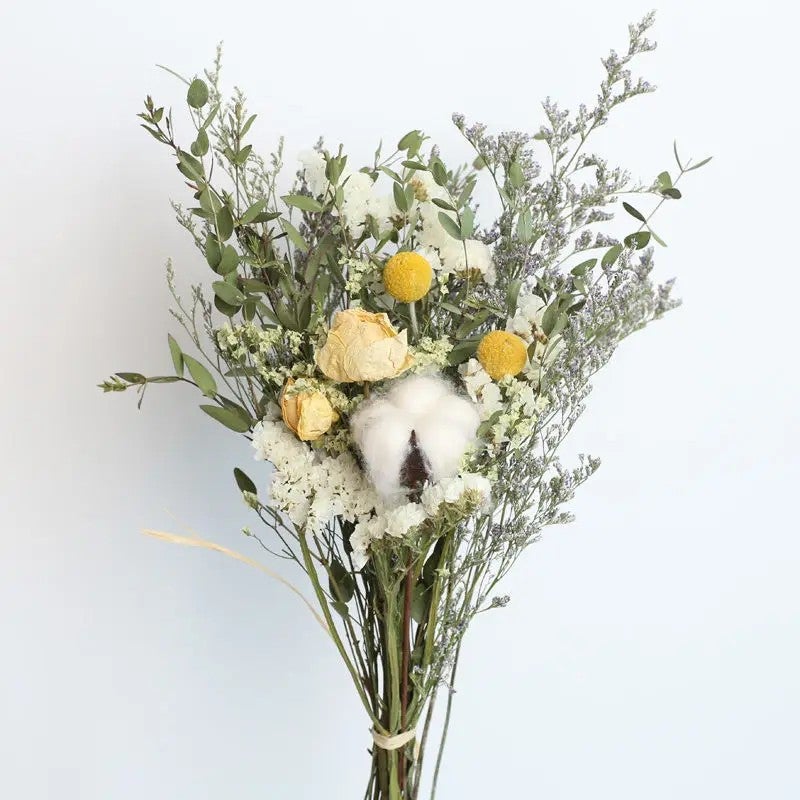 Bluejw Natural Dried Flower Bouquet - Hot Wedding Gift Home Decor Arrangement DIY Dried Plants - Image 1