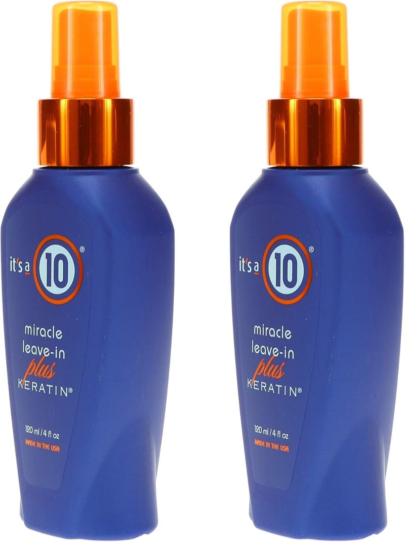 It's a 10 Miracle Leave-In Plus Keratin 4oz (Pack of 2) - Image 2