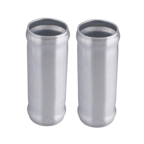 AC PERFORMANCE 15 38mm OD Aluminum Alloy Hose Joiner Silicone Pipe Connector Bead 4 Length Pack of 2 - Image 1