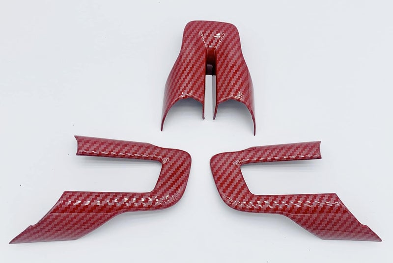 KDFUHRUI Steering Wheel Cover Trim for Ford Mustang 2015-2023 - Image 2