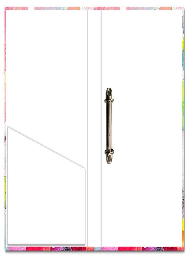 Paper Plane Design 2D Folder Case, A4 Size, Ring Binder File Folder, Can Use in Office/Hospital/Banking/Account/School Documents, Bills & Certificates - Image 3