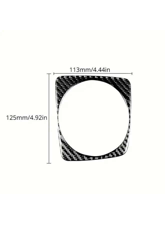 Carbon Fiber Gear Shift Knob Cover For Honda Civic 8th Generation 2006 2011 - Image 4