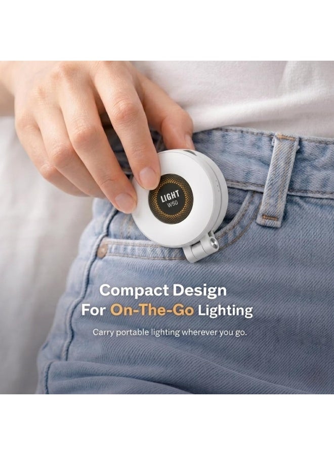 Magsafe Magnetic Selfie Ring Light W50, Magsafe Compatible LED Fill Light for Phone - Image 4