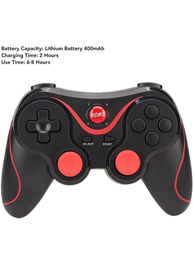 Bluetooth Gamepad for Android, iPhone, PC, Wireless Gaming Controller with Dual Vibration Joystick - Mobile Phone Game Controller, Video Game Controller - Image 5