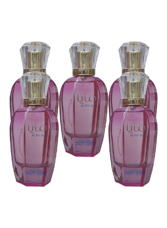 مايا 5 قطع عطر مايا للنساء 100 مل - Image 1
