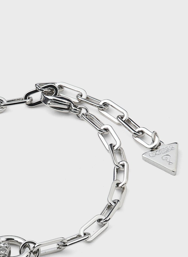 GUESS Paperlink Chain Bracelet - Image 2