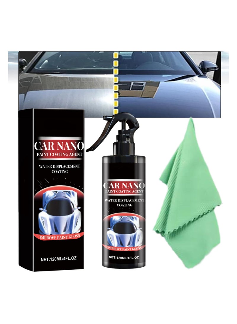 Generic Nano Ceramic Spray | Scratch Remover & High-Gloss Coating | Protection for Cars, Motorcycles, Boats | Water & Grime Repellent (1pcs)  - Image 1