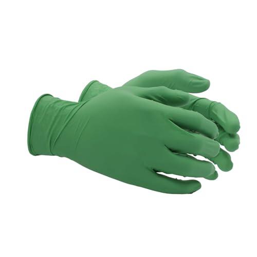 SHOWA 7705PFT Sustainable EBT Latex-Free, Powder-Free, Accelerator-Free, Nitrile Disposable Single Use Safety Gloves, 4 Mil, 9.5" Length, Small (1 Box/100 Gloves) - Image 4