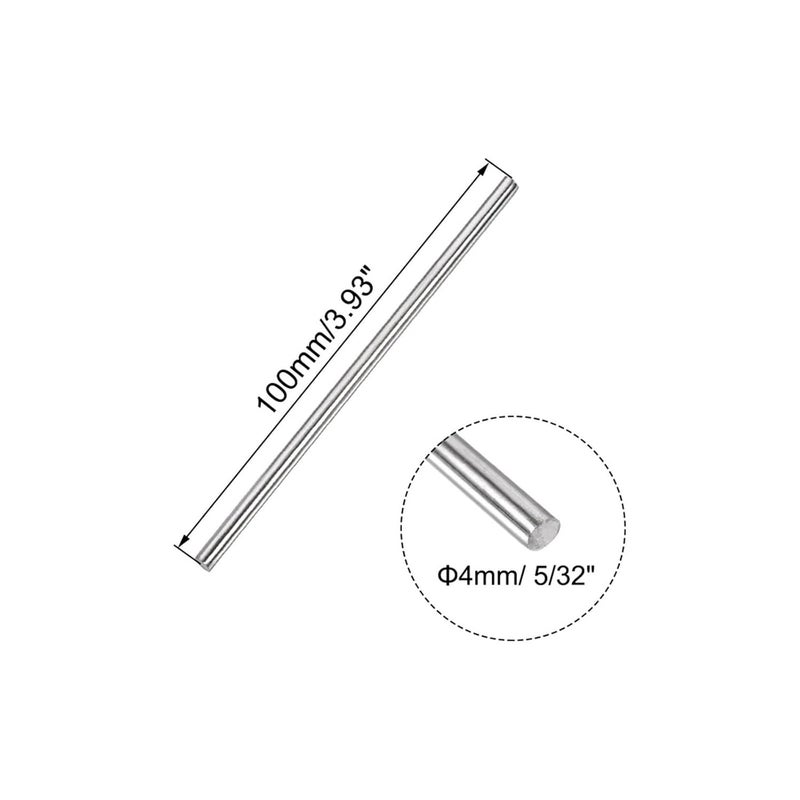 304 Stainless Steel Round Bar Rods 2 5mm Diameter 200mm Length 10 Pcs Solid Shaft Stock - Image 3