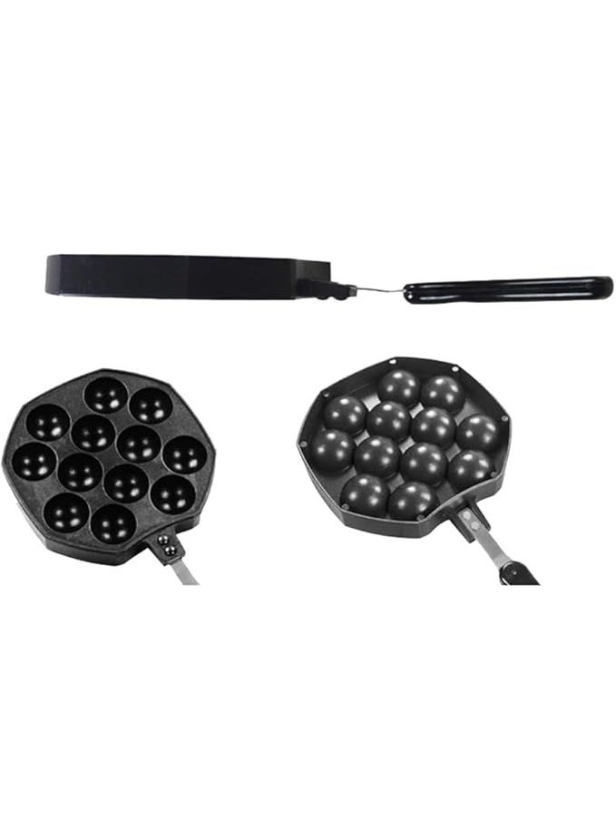 سبيس شوب صانعة كرات ذات ١٢ حفرة، مقلاة غير لاصقة - Image 4