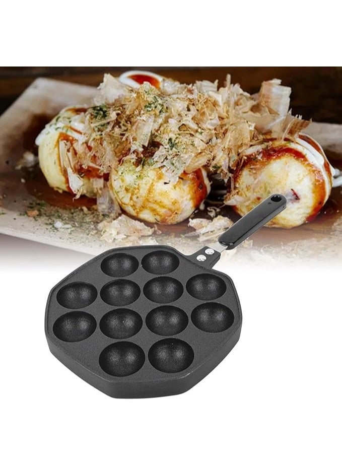 سبيس شوب صانعة كرات ذات ١٢ حفرة، مقلاة غير لاصقة - Image 2