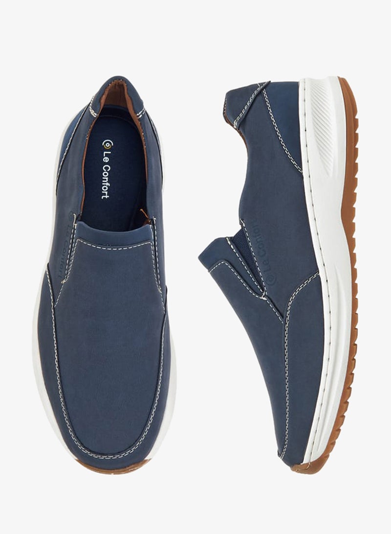 Le Confort Men Solid Slip-On Loafers - Image 3