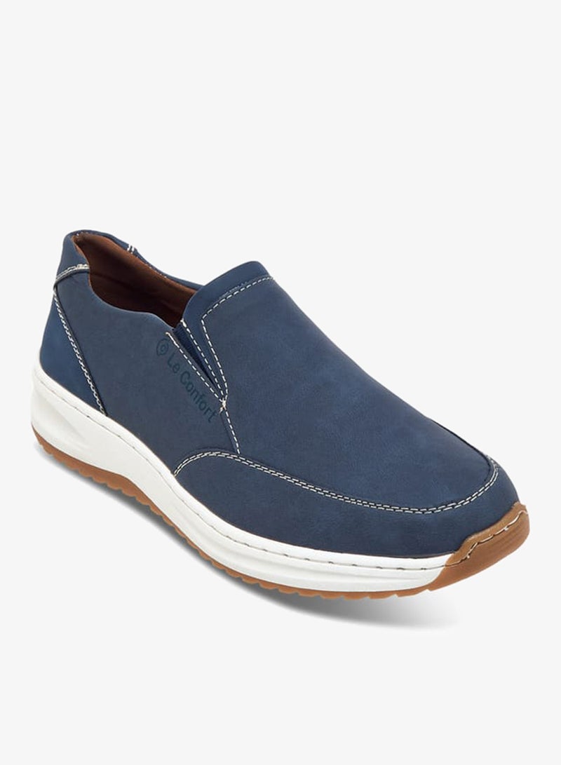 Le Confort Men Solid Slip-On Loafers - Image 2