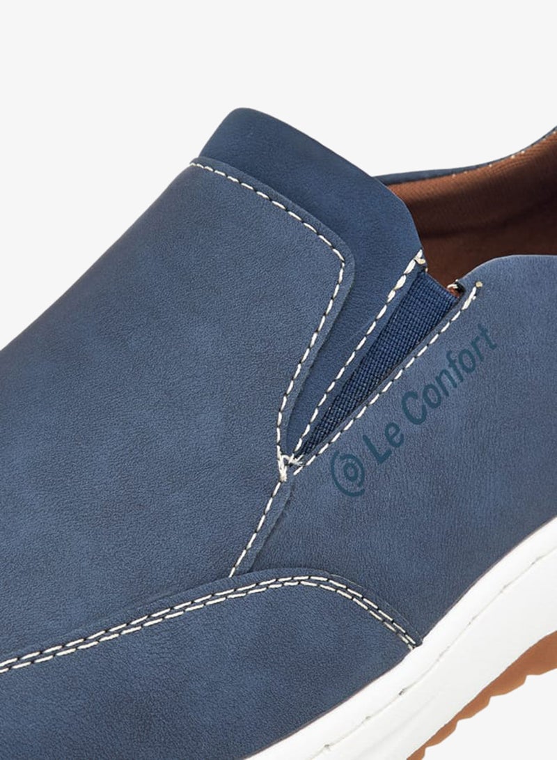 Le Confort Men Solid Slip-On Loafers - Image 4