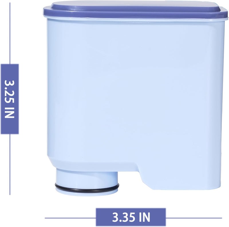 مناسب لمرشحات الماء الزرقاء لآلات القهوة الإسبريسو التلقائي من سلسلة Philips Aqua-Clean Latte-Go 3200 و 5400 و 4300 و 1200 (24 مجموعة) - Image 2