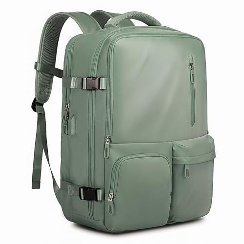 Red Lemon Bange Urban Pack Laptop Backpack for men and women | Multi-Compartment Water Resistant Business Travel Laptop Backpack upto 17" (GRN) - Image 3