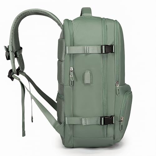 Red Lemon Bange Urban Pack Laptop Backpack for men and women | Multi-Compartment Water Resistant Business Travel Laptop Backpack upto 17" (GRN) - Image 5