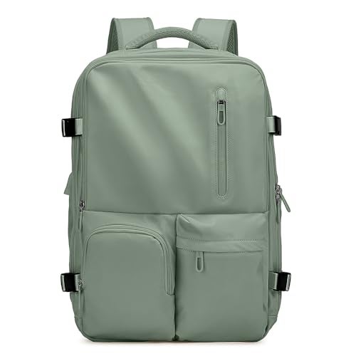 Red Lemon Bange Urban Pack Laptop Backpack for men and women | Multi-Compartment Water Resistant Business Travel Laptop Backpack upto 17" (GRN) - Image 4