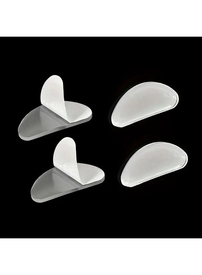 20 قطعة من وسادات الأنف السوداء للنظارات من المطاط المضاد للانزلاق، لتخفيف الضغط على الأنف ومنع السقوط - Image 3